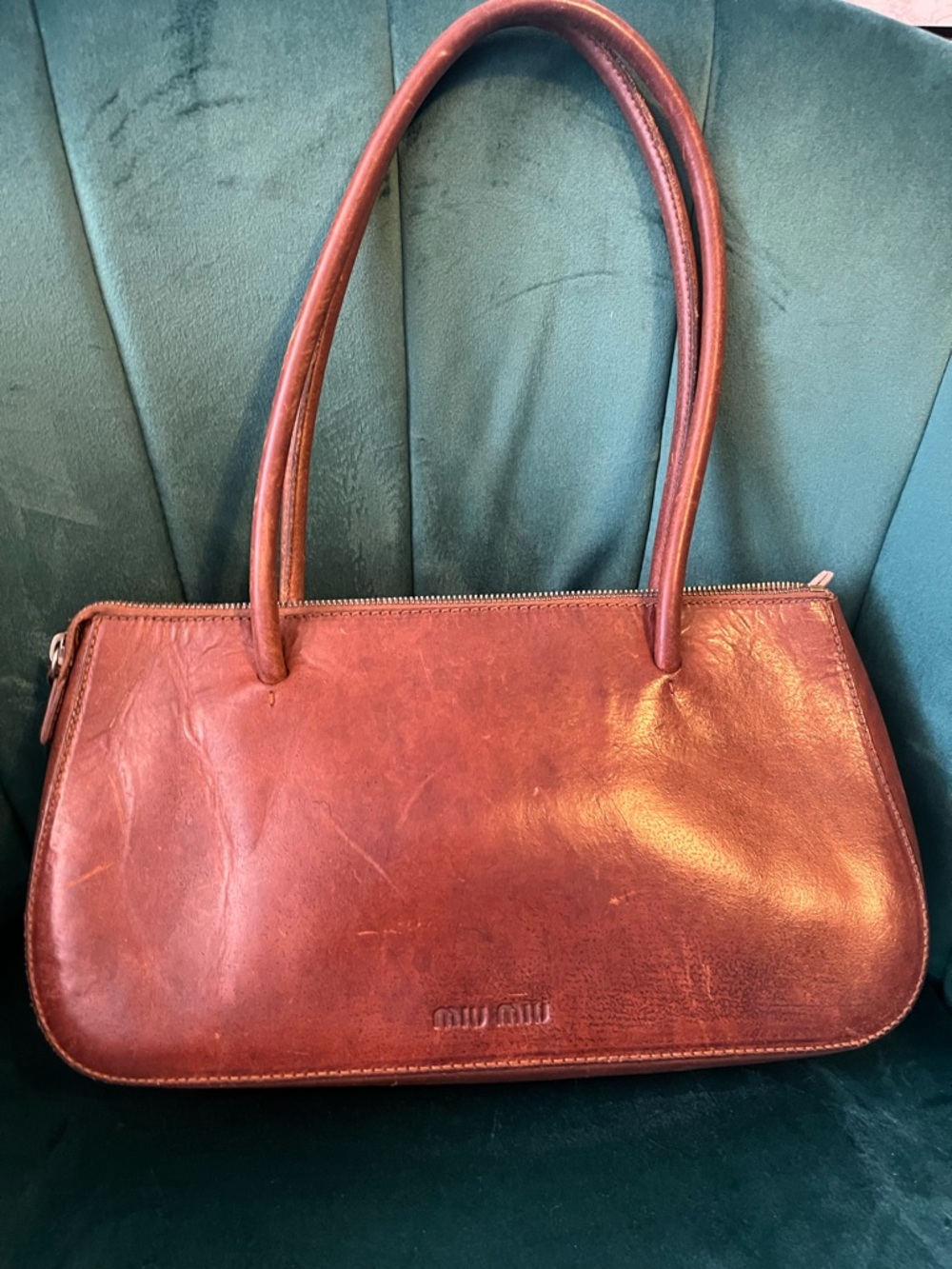 Miu Miu Brown Vintage Handbag